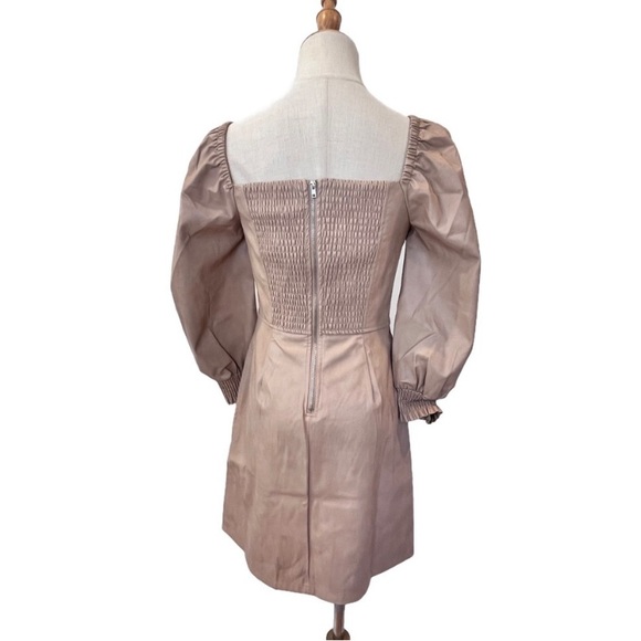 7 for all mankind faux leather mini dress nwt - Picture 2 of 9